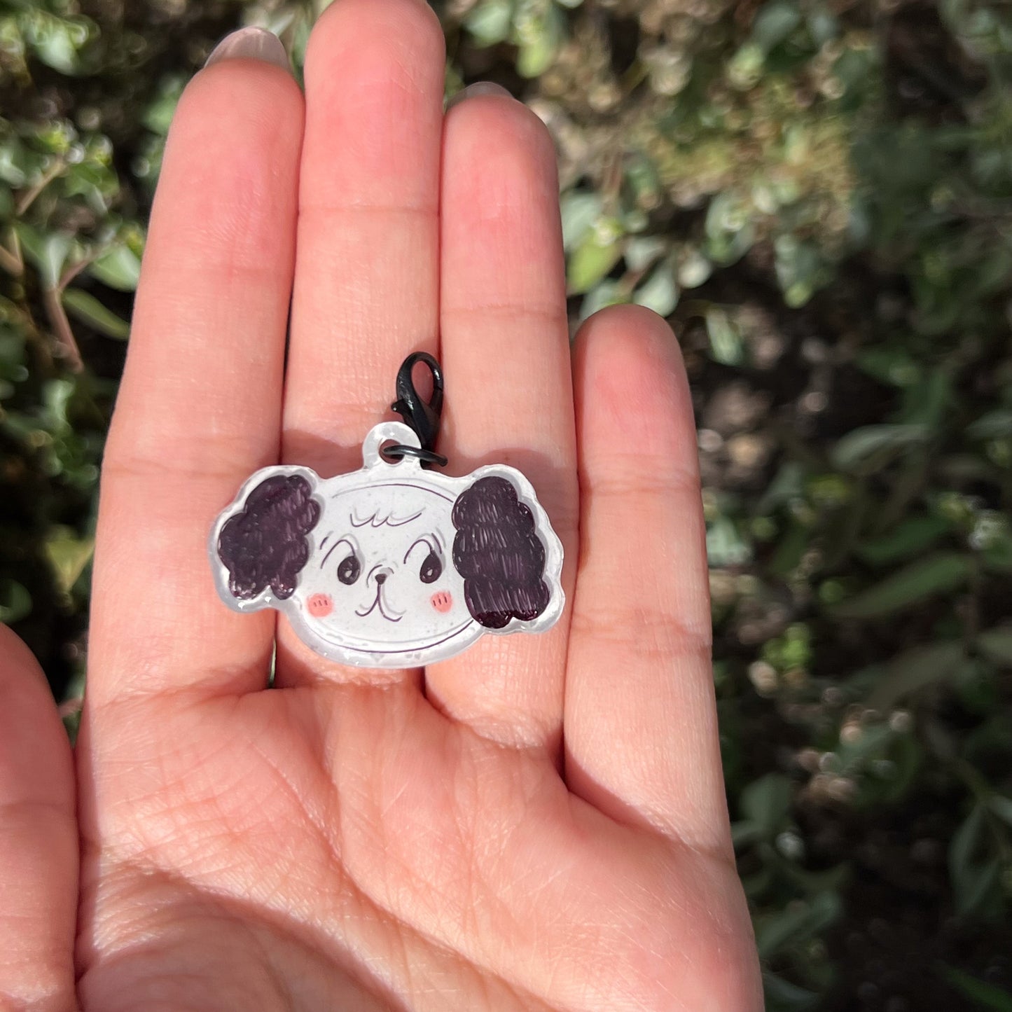 Crochet With Doggo Soy Keychain x Mizuwariko Peanut Charm Collab