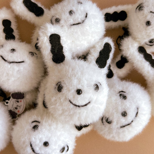 Crochet With Doggo Soy Keychain x Mizuwariko Peanut Charm Collab