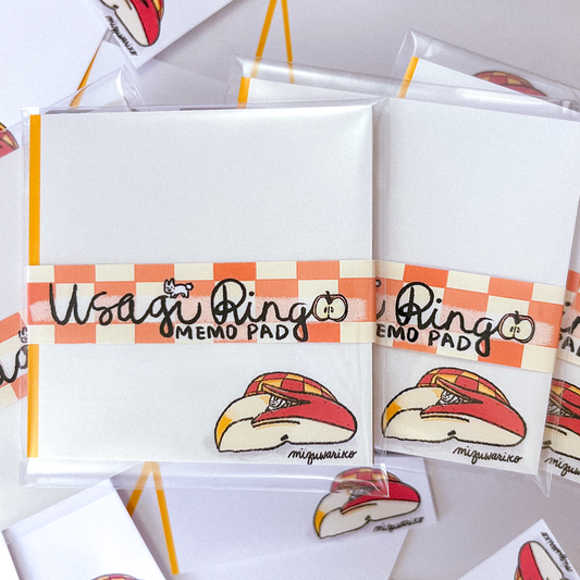 Usagi Ringo Memo Pad